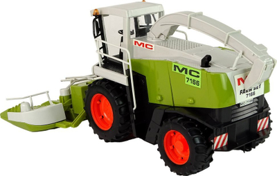 Lodër kombajnë Green Combine MC 7166, me pjesë që lëvizin, e madhe, jeshile