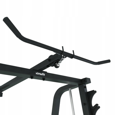 Aparat Smith me kabllo VirtuFit Monroe SM100, suwnicë multifunksionale, për palestër shtëpie, i zi