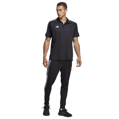 Pantallona sportive adidas Tiro 23 Competition për burra HS7232, poliestër i riciklum, teknologji AEROREADY, të zeza