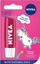Balsam buzësh Nivea Cherry Shine, vaj avokado, për kalamajt, rozë