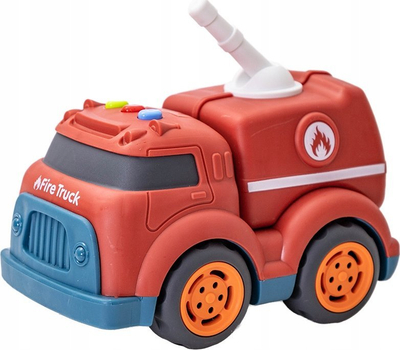 Lodër zjarrfikëse Askato Fire Brigade, me drita dhe tinguj, me bateri