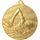Medalje Tryumf ME003, 50mm, për not, ngjyrë ari