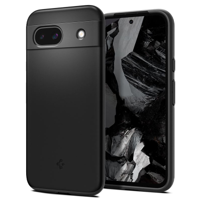 Mbrojtëse telefoni Google Pixel 8a Spigen Thin Fit, e zezë