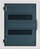 Kuti modulare shpërndarëse Elektro-Plast ECONOMIC BOX 2515-01, 2x12 module, montim i fshehtë, dyer transparente, IP40, e bardhë