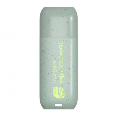 USB Team C175 ECO Net Zero, 64GB, USB 3.2 Gen 1, црна