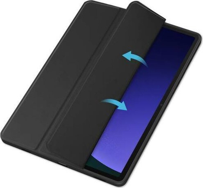 Mbulesë tablet Tech-Protect SC Pen Hybrid për Samsung Galaxy Tab S9 FE+ 12.4", me qëndrim, me vend për stylus, e zezë