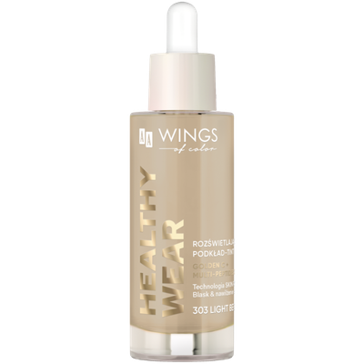 Krem pudër AA Wings of Color Healthy Wear Illuminating, 303 Light Beige, 30 ml