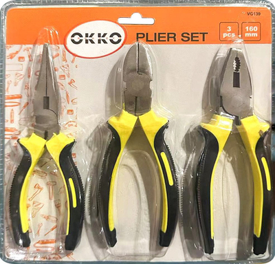 Сет клешти Okko VG139, 3 парчиња, алатка за модирање
