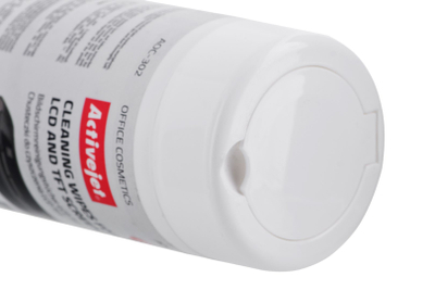 Lecka pastruese për ekran ActiveJet AOC-302, 100 copë, universale, të bardha
