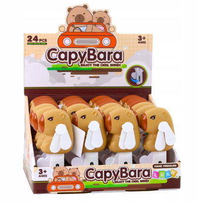 Ventilator dore për kalamaj Capybara, 14.5cm, plastik, me ngjyra përziere
