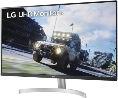 Monitor LG 32UN500P-W.AEU - 31.5 ", i zi/argjendtë