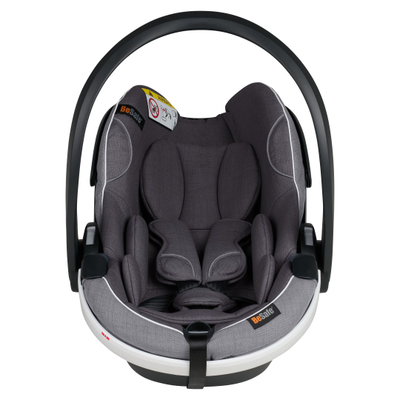 Sediolje auto BeSafe iZi Go Modular X2 i-Size, 40-75 cm, sistem 5 pika, gri metalike