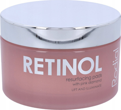 Дискети за лице Rodial Retinol Resurfacing, 50 парчиња, со ретинол и ниацинамид