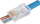 Prizë RJ45 Alantec WT117, UTP Cat.6, pass through, set 100 copë, transparente