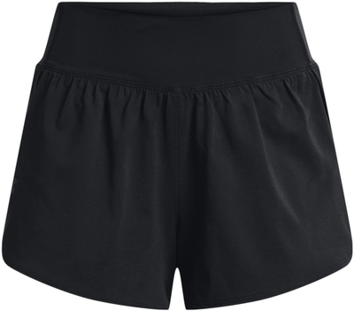 Спортски шорц Under Armour Flex Woven 2 in 1 за жени, внатрешна компресија, UA Storm, црни