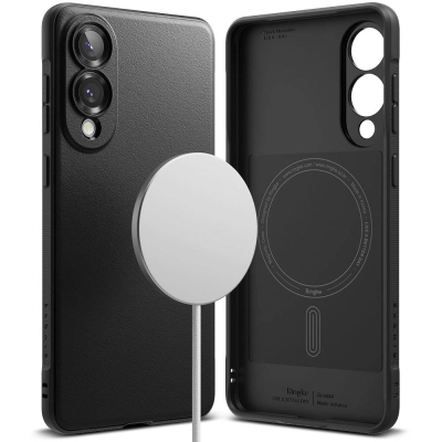 Заштитна маска Ringke Onyx Magnetic Galaxy S25 Edge, MagSafe, црна