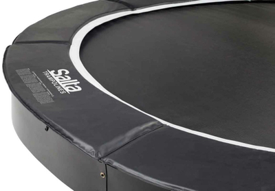 Trampolinë kopshti Salta Royal Baseground 5063A, 251cm, e zezë