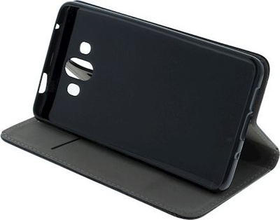 Футрола за телефон Smart Magnet, еколошка кожа, за Motorola One Action P40 Power, црна