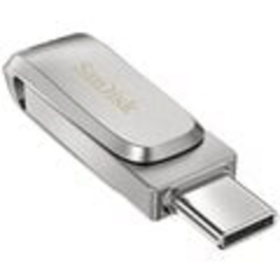 USB SanDisk Ultra Dual Drive Luxe, 1TB, argjendtë