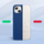 Mbrojtëse silikoni Ugreen për Apple iPhone 13, me mikrofibër, blu e errët