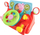 Lodër timon Peppa Pig Mini Driver, elektronike, me tinguj, shumëngjyrëshe
