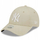 Kapele New Era 9FORTY New York Yankees për goca, pambuk, me rregullim, bezhë e çelët