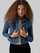 Јакна Vero Moda VMLUNA 10279492 Тексас со средна сина боја