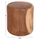 Tabure HM ROUND STOOL TOBI HM9791.11, dru masiv Suar, 39x42 cm, ngjyrë natyrale