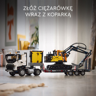 Lodër me tulla LEGO Technic 42175 Volvo FMX Truck EC230, 2274 copa, 10+