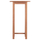 Tavolinë bari HomeMarkt Presscot HM18114, dru teak, 60x60x105 cm, ngjyrë natyrale