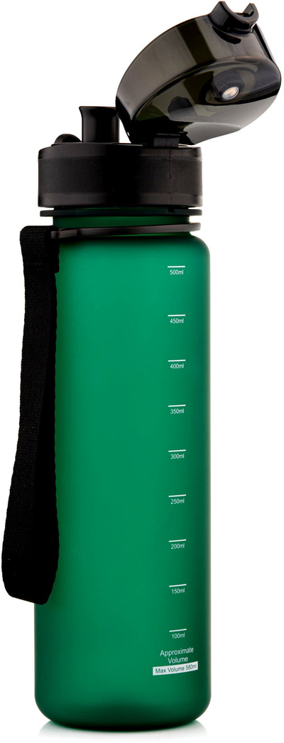 Shishe uji Meteor 17658, 500ml, Tritan pa BPA, jeshile emerald