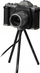Lampë tavoline Camera, stil industrial, 27cm, E27, e zezë