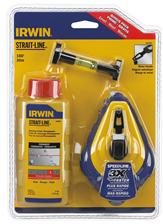 Set vizimi me pluhur Irwin StraitLine Speedline, 30 m, raport 3:1, blu e verdhë