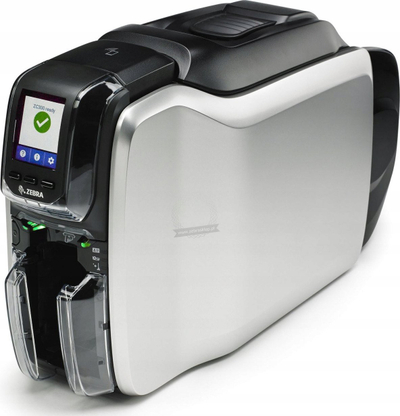 Printer kartash plastike Zebra ZC300, 300 x 300 DPI, me ngjyra, i bardhë