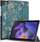 Kapak tablet Tech-Protect SmartCase Sakura për Samsung Galaxy Tab A8 10.5", me qëndrim, me lule blu