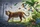 Puzzle druri Ravensburger Jungle Tiger, 500 copa, 40 x 27 cm, shumëngjyrësh