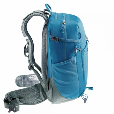Çantë shpine për udhëtime Deuter Trail 25, 25L, sistem ajrimi, blu