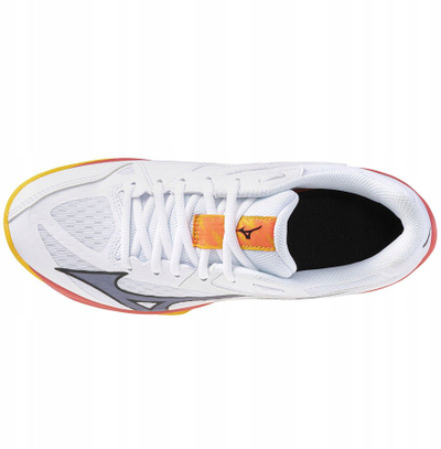 Këpucë volejbolli për fëmijë Mizuno Lightning Star Z7 Jr V1GD230398, të brendshme, të bardha