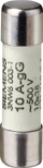 Siguresë cilindrike Siemens 3NW6008-1, 8A gG, 10x38mm, 500VAC