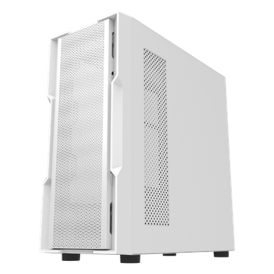 Kasë Darkflash DK431M, Micro-ATX, Tempered Glass, e bardhë