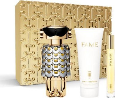 Set dhurate Paco Rabanne Fame, EDP 80ml, locion trupi 100ml, per goca