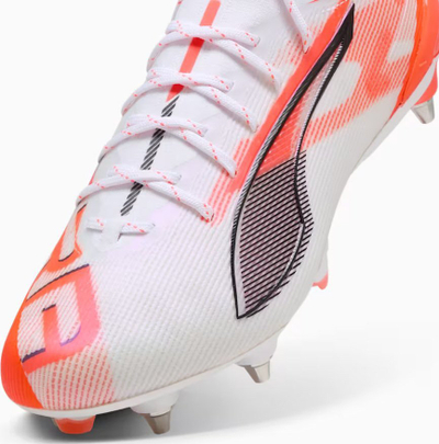 Këpucë futbolli Puma Ultra 5 Ultimate MxSG M 108343-01, për fusha të buta, shumëngjyrëshe
