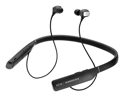 Kufje Sennheiser ADAPT 460, përçues kocke, Bluetooth, rreze 20m, të zeza/të argjendta