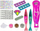 Set dekorimi thonjsh Rastar Magic, stilolapsa dekorimi, shkëlqyes e ngjitëse, shumëngjyrësh