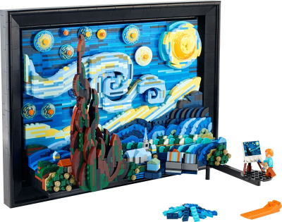 Set LEGO Ideas “Nata me yje” – model dekorativ për mur