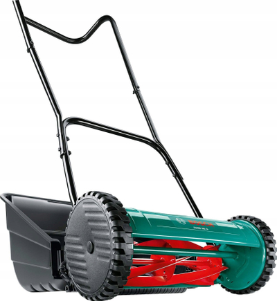 Рачна косилка за трева Bosch AHM 38 G, 38 cm, корпa 25 L, зелена