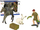 Set lodrash figurina ferme, kal gri, lepur, fermer