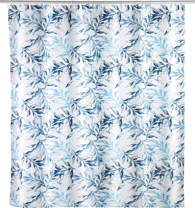 Perde dushi WENKO Catala, 180x200 cm, poliester, blu