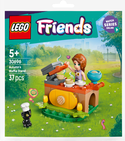 Set ndërtimi LEGO Friends Waffle Stand, kioska me waffle, shumëngjyrëshe