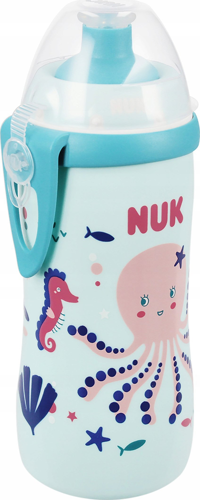 Gotë për fëmijë NUK JUN Cup, 300ml, 18m+, ngjyrë turke